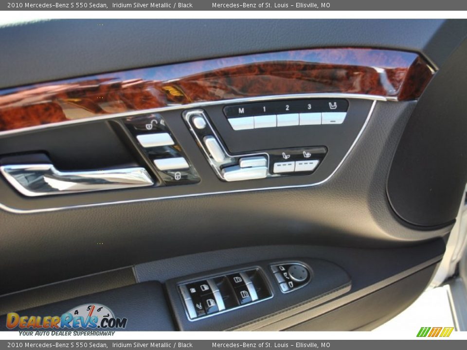 2010 Mercedes-Benz S 550 Sedan Iridium Silver Metallic / Black Photo #4