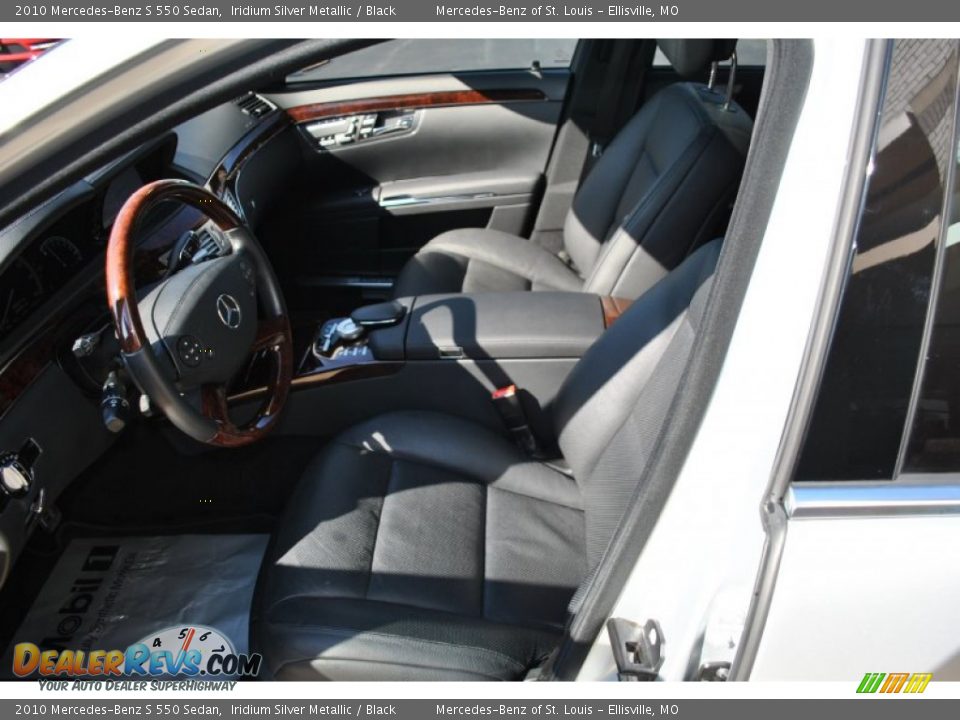 2010 Mercedes-Benz S 550 Sedan Iridium Silver Metallic / Black Photo #5