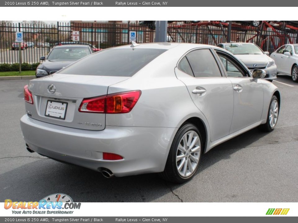 2010 Lexus IS 250 AWD Tungsten Silver Pearl / Black Photo #7