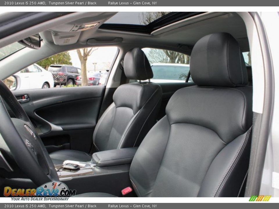 2010 Lexus IS 250 AWD Tungsten Silver Pearl / Black Photo #11