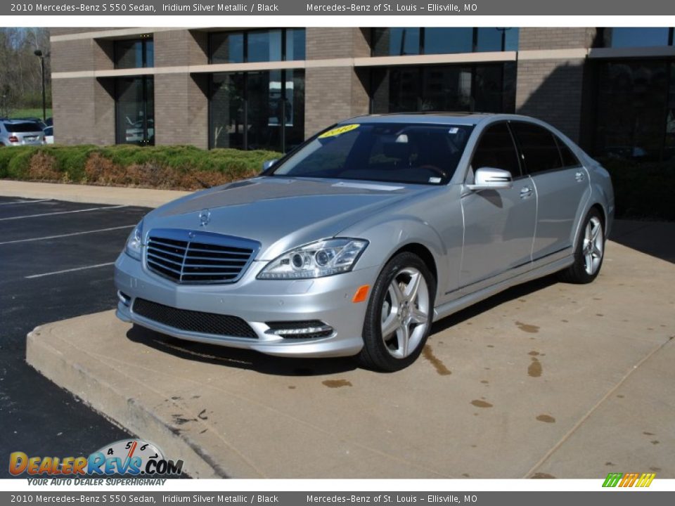 2010 Mercedes-Benz S 550 Sedan Iridium Silver Metallic / Black Photo #13