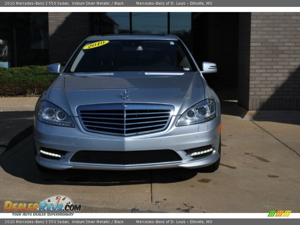 2010 Mercedes-Benz S 550 Sedan Iridium Silver Metallic / Black Photo #14
