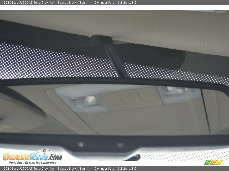 2010 Ford F150 XLT SuperCrew 4x4 Tuxedo Black / Tan Photo #34