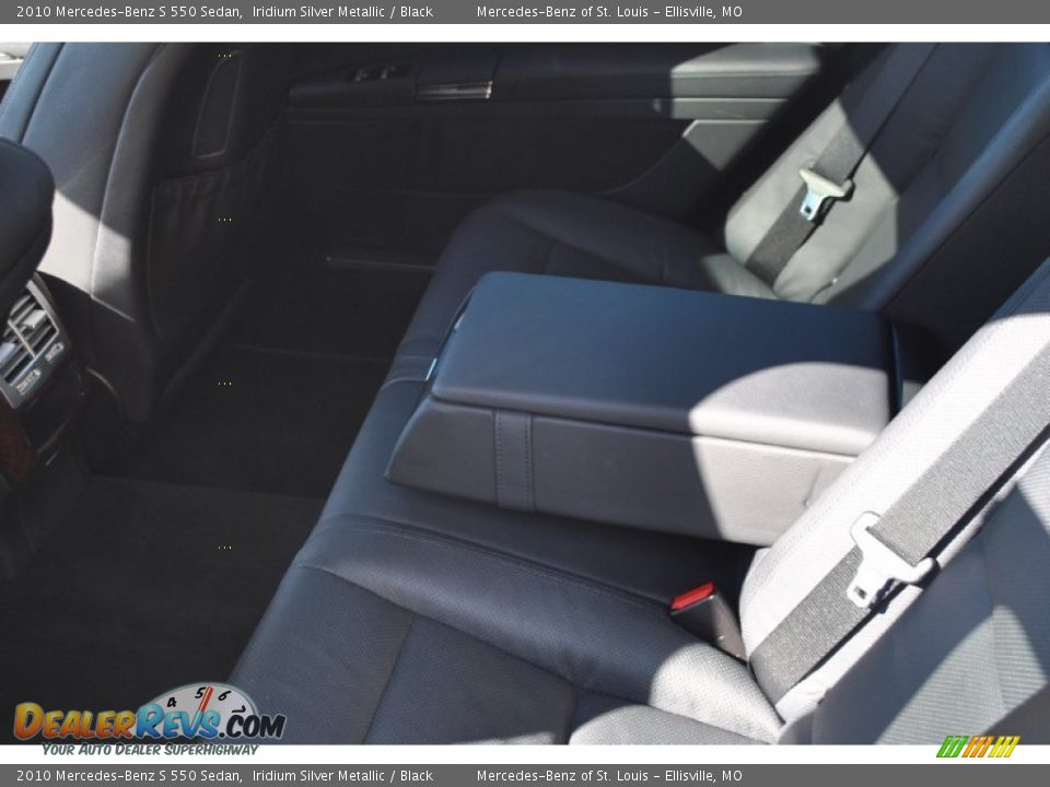 2010 Mercedes-Benz S 550 Sedan Iridium Silver Metallic / Black Photo #18