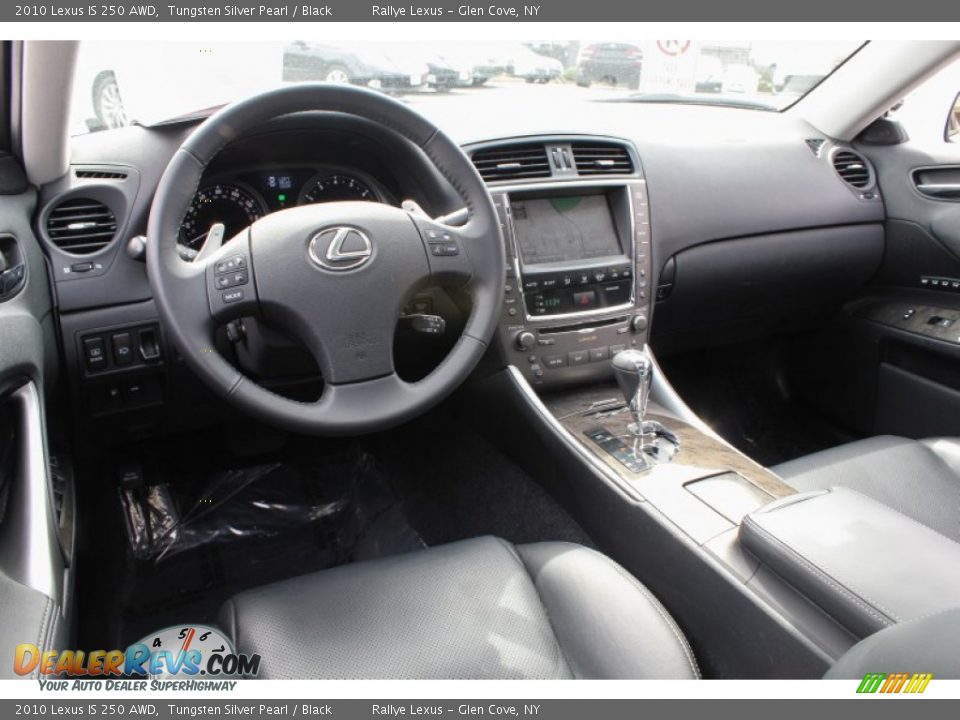 Black Interior - 2010 Lexus IS 250 AWD Photo #18