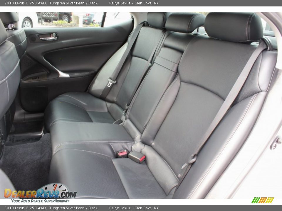 Rear Seat of 2010 Lexus IS 250 AWD Photo #19