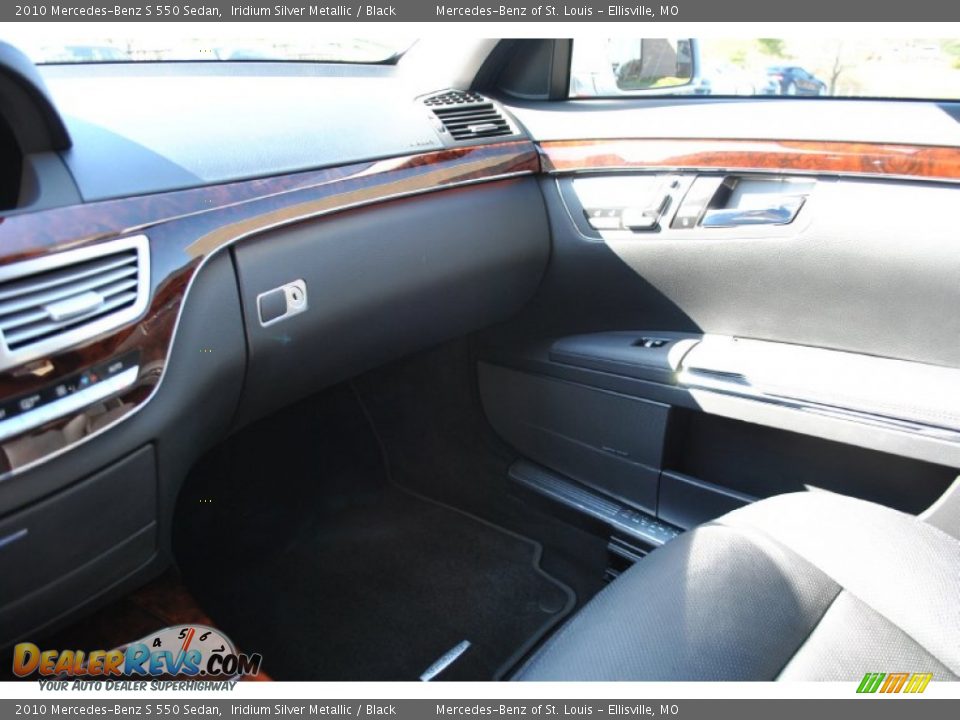 2010 Mercedes-Benz S 550 Sedan Iridium Silver Metallic / Black Photo #20
