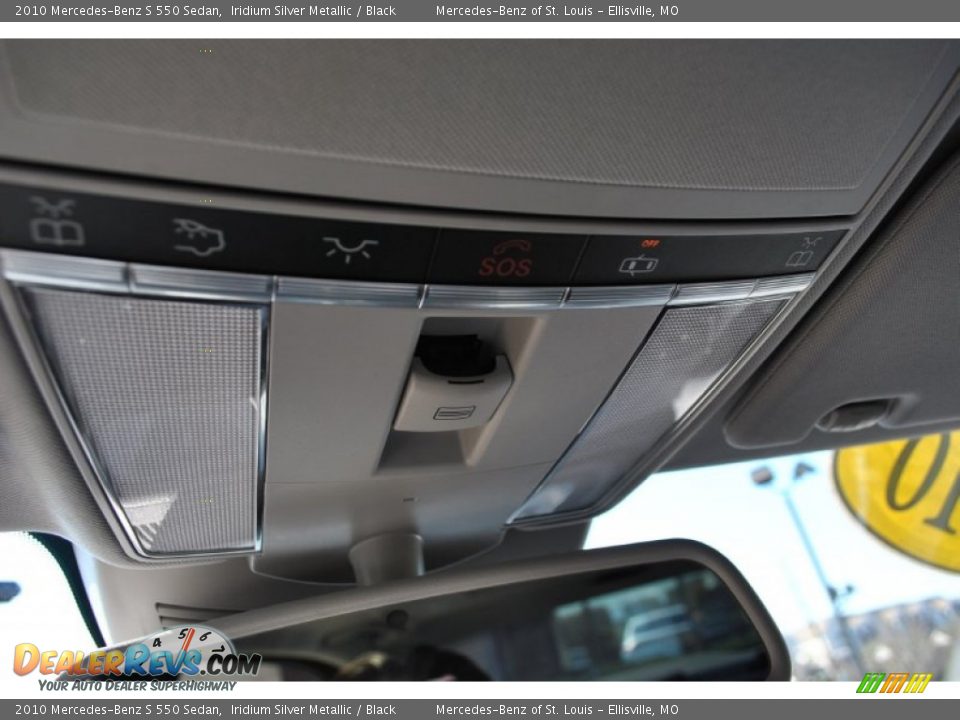 2010 Mercedes-Benz S 550 Sedan Iridium Silver Metallic / Black Photo #21