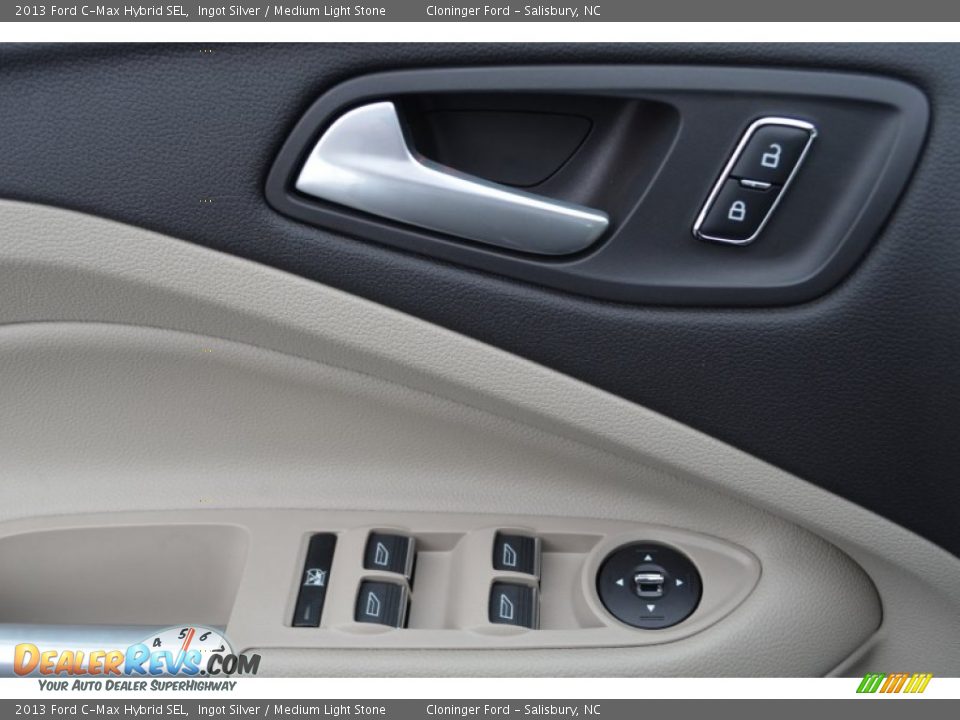 2013 Ford C-Max Hybrid SEL Ingot Silver / Medium Light Stone Photo #9