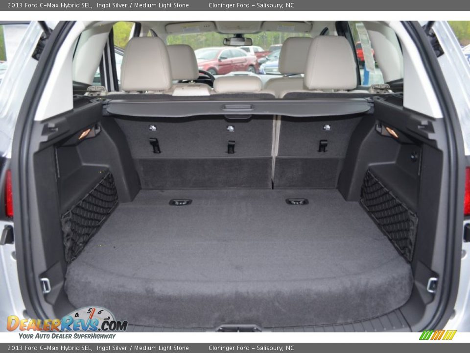 2013 Ford C-Max Hybrid SEL Ingot Silver / Medium Light Stone Photo #13