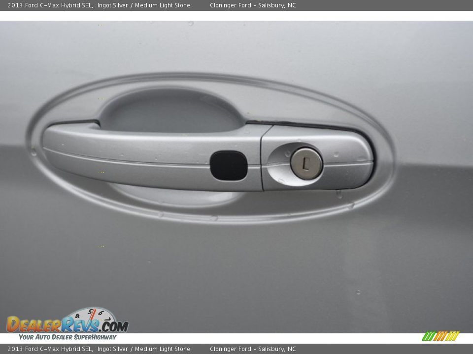 2013 Ford C-Max Hybrid SEL Ingot Silver / Medium Light Stone Photo #25