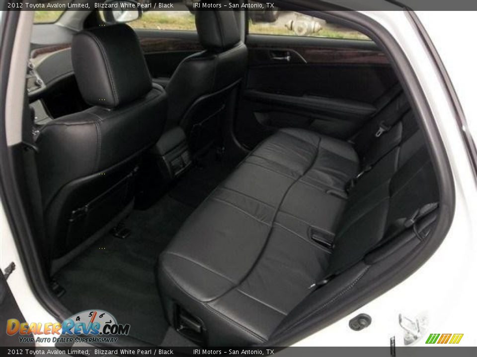 2012 Toyota Avalon Limited Blizzard White Pearl / Black Photo #9