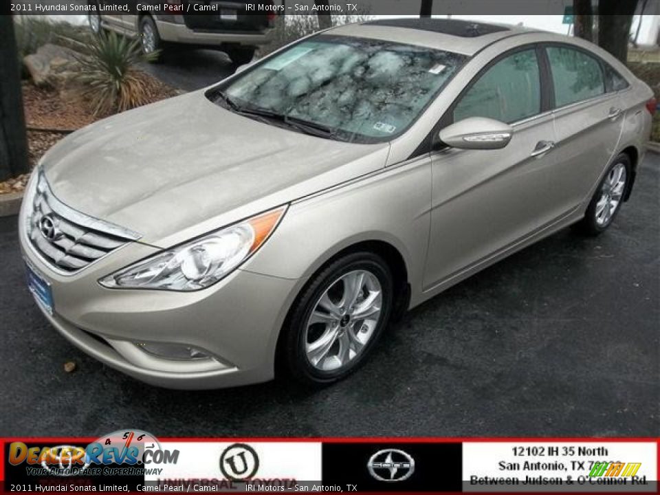 2011 Hyundai Sonata Limited Camel Pearl / Camel Photo #1