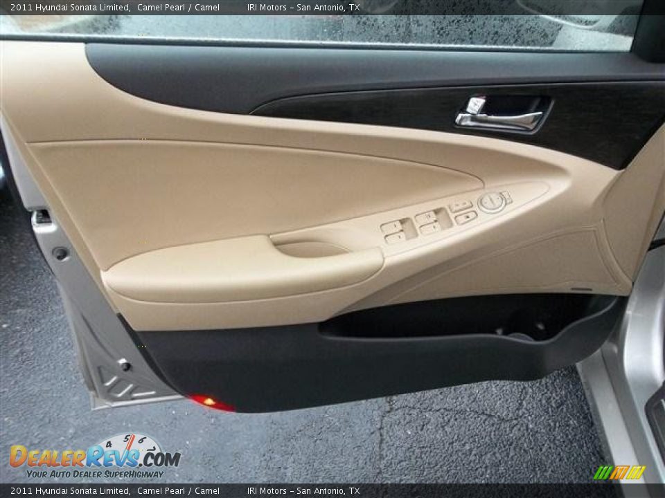 2011 Hyundai Sonata Limited Camel Pearl / Camel Photo #5