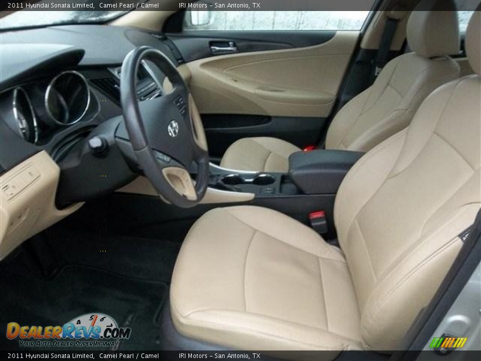 2011 Hyundai Sonata Limited Camel Pearl / Camel Photo #6