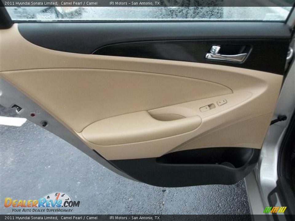 2011 Hyundai Sonata Limited Camel Pearl / Camel Photo #7