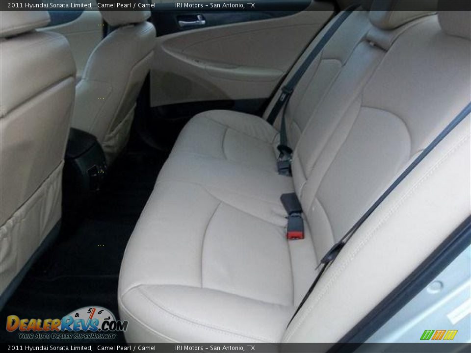 2011 Hyundai Sonata Limited Camel Pearl / Camel Photo #8