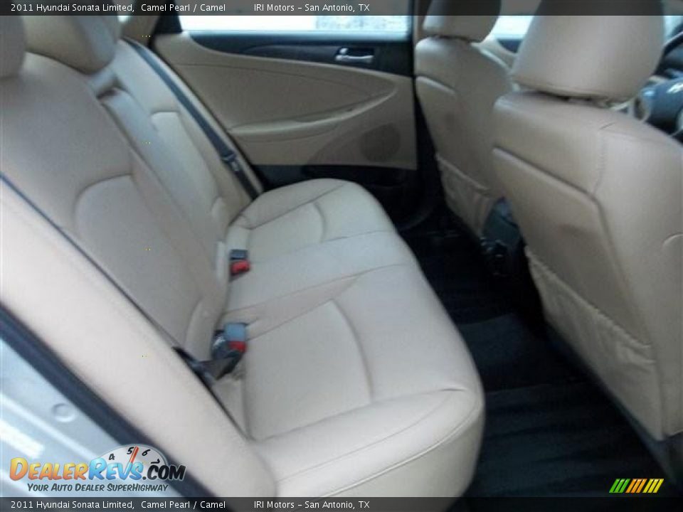 2011 Hyundai Sonata Limited Camel Pearl / Camel Photo #10