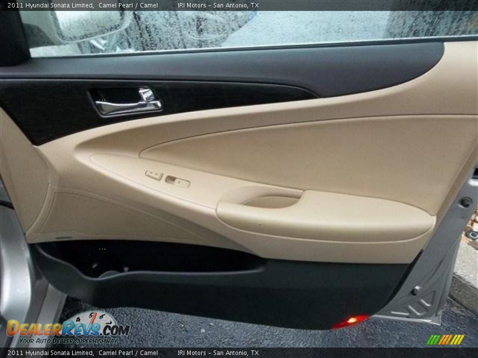 2011 Hyundai Sonata Limited Camel Pearl / Camel Photo #11