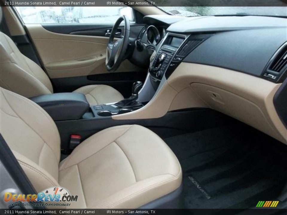 2011 Hyundai Sonata Limited Camel Pearl / Camel Photo #12