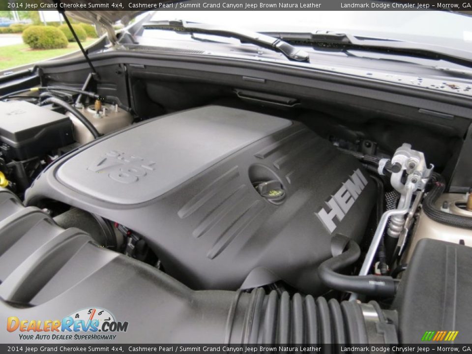2014 Jeep Grand Cherokee Summit 4x4 5.7 Liter HEMI OHV 16-Valve VVT MDS V8 Engine Photo #10