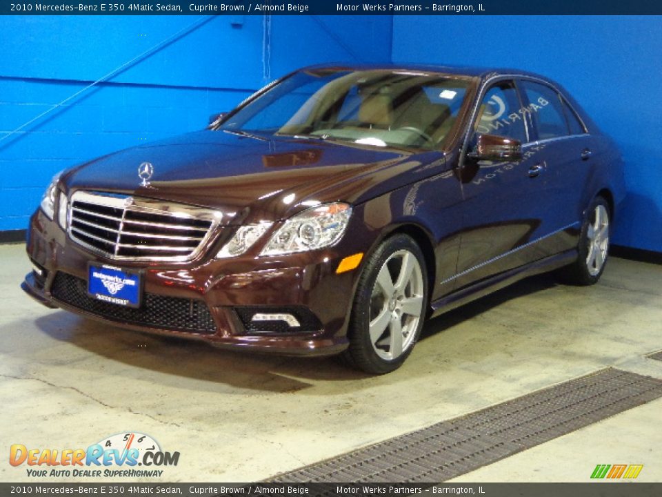 Front 3/4 View of 2010 Mercedes-Benz E 350 4Matic Sedan Photo #3