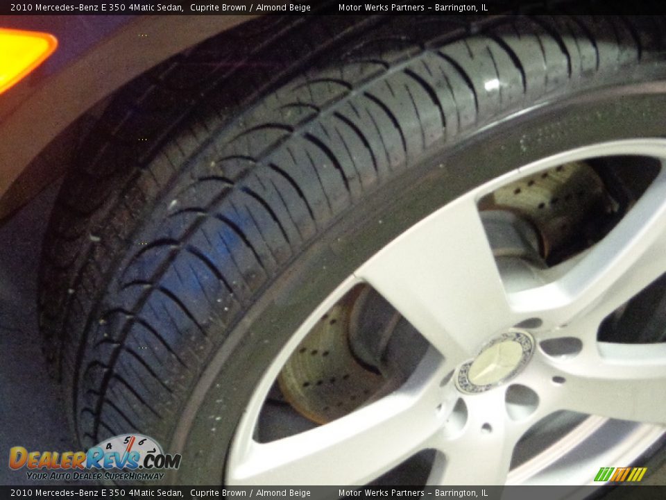 2010 Mercedes-Benz E 350 4Matic Sedan Cuprite Brown / Almond Beige Photo #6