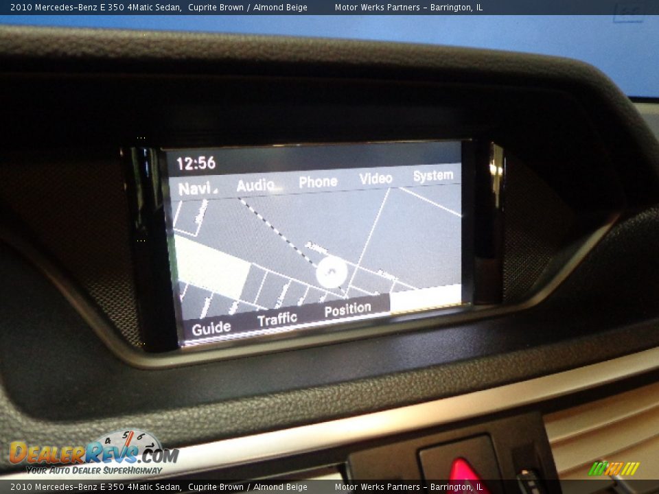 2010 Mercedes-Benz E 350 4Matic Sedan Cuprite Brown / Almond Beige Photo #17