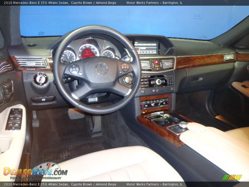 Dashboard of 2010 Mercedes-Benz E 350 4Matic Sedan Photo #19