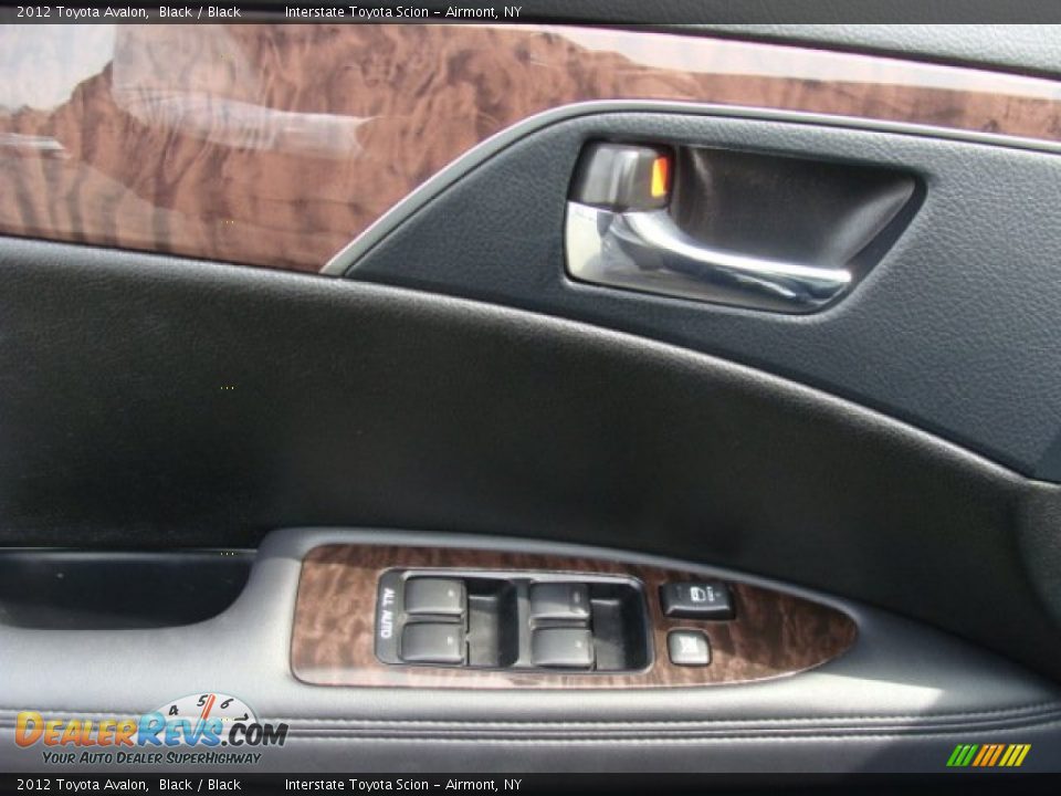 2012 Toyota Avalon Black / Black Photo #8