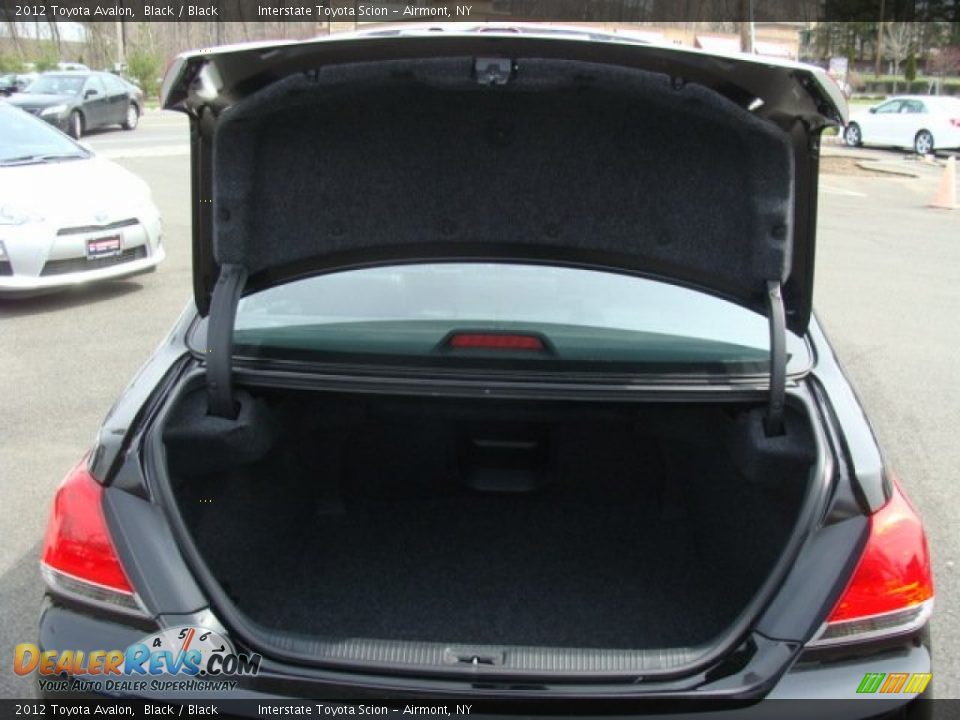 2012 Toyota Avalon Black / Black Photo #19