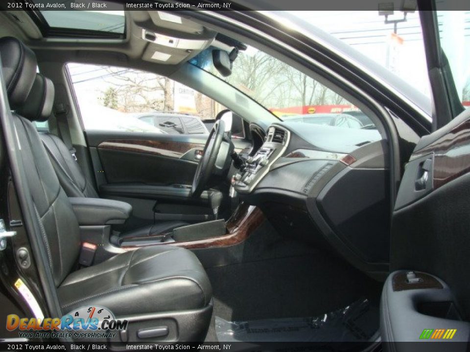 2012 Toyota Avalon Black / Black Photo #23