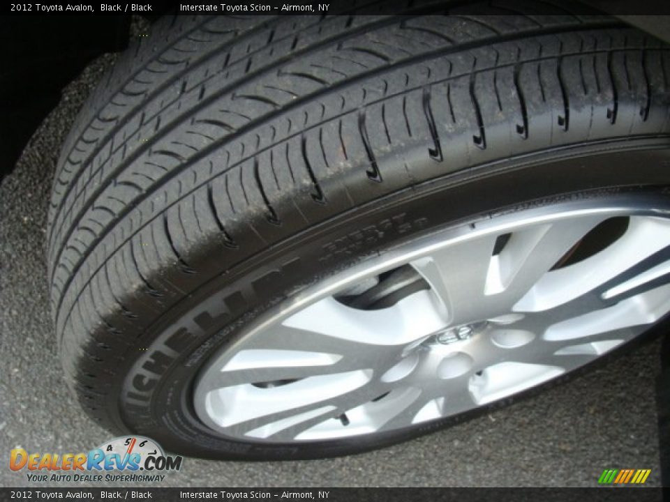 2012 Toyota Avalon Black / Black Photo #25