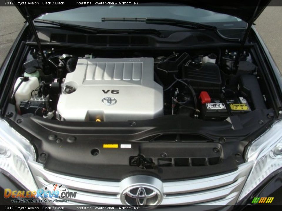 2012 Toyota Avalon Black / Black Photo #26