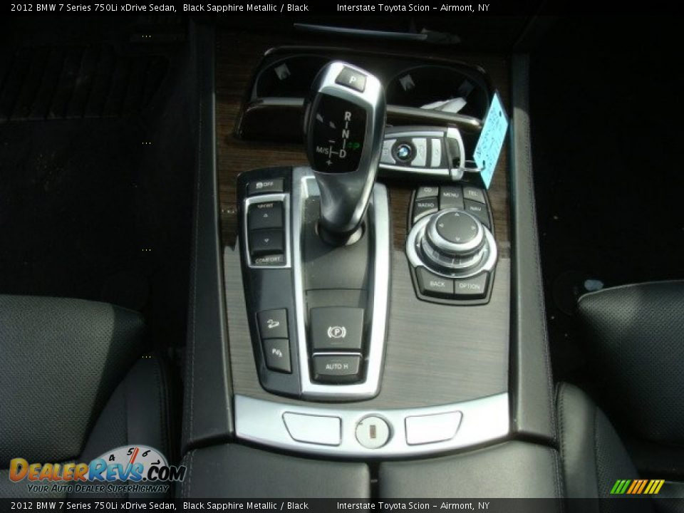 2012 BMW 7 Series 750Li xDrive Sedan Black Sapphire Metallic / Black Photo #17