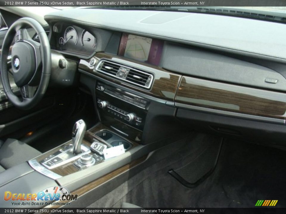 2012 BMW 7 Series 750Li xDrive Sedan Black Sapphire Metallic / Black Photo #21