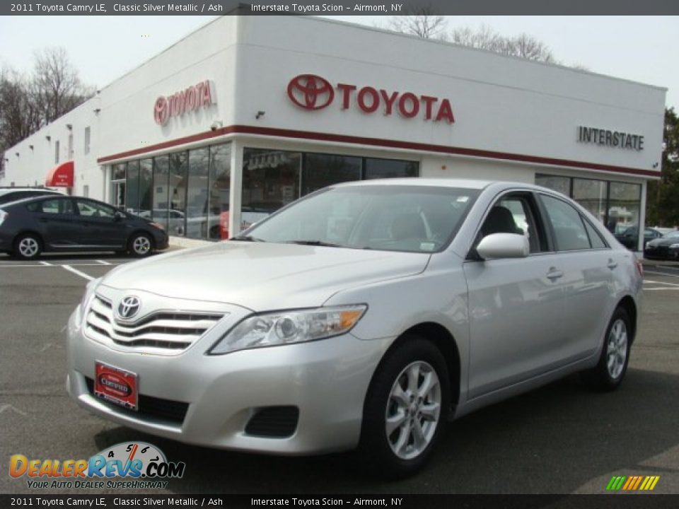 2011 Toyota Camry LE Classic Silver Metallic / Ash Photo #1