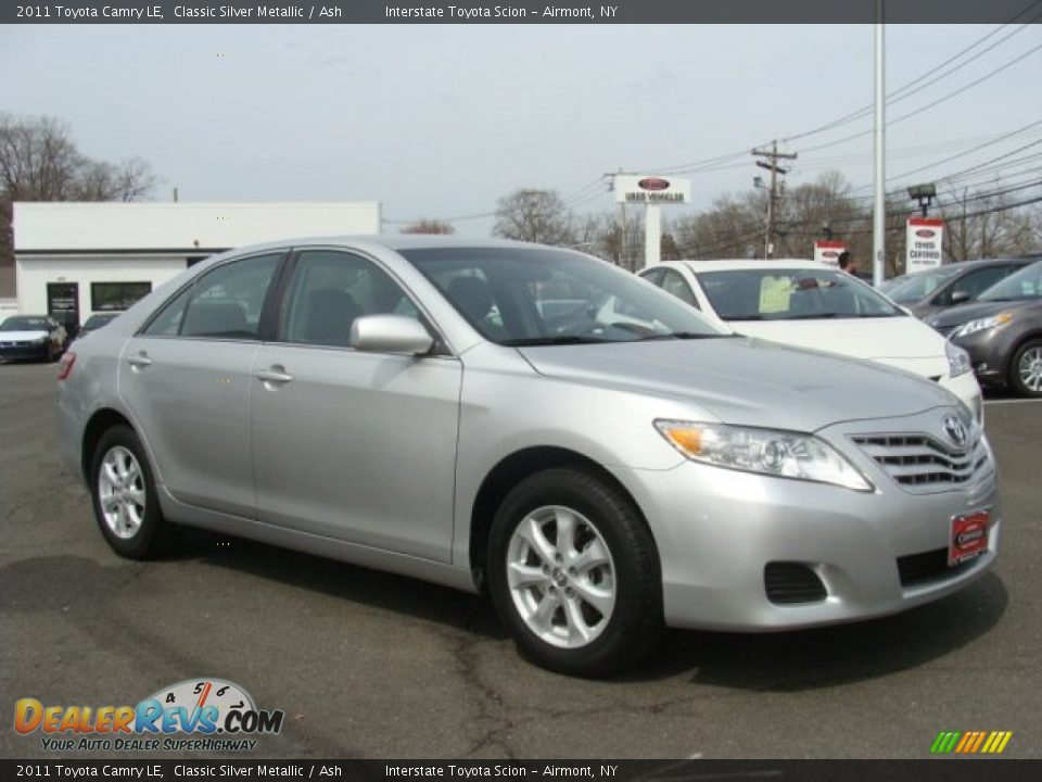 2011 Toyota Camry LE Classic Silver Metallic / Ash Photo #3