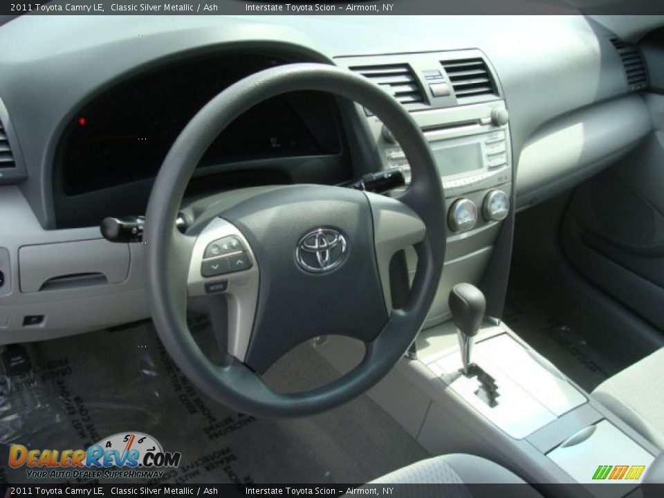 2011 Toyota Camry LE Classic Silver Metallic / Ash Photo #8
