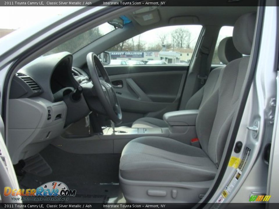 2011 Toyota Camry LE Classic Silver Metallic / Ash Photo #9