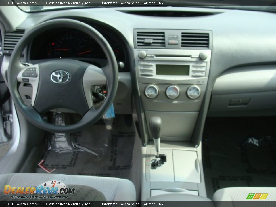 2011 Toyota Camry LE Classic Silver Metallic / Ash Photo #10