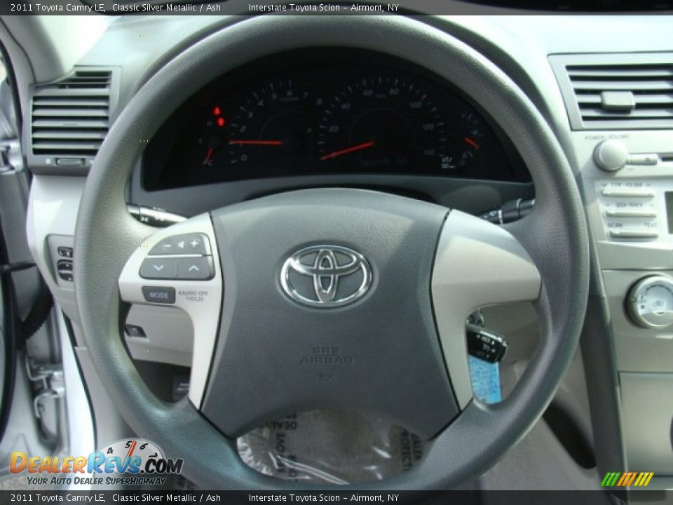 2011 Toyota Camry LE Classic Silver Metallic / Ash Photo #11