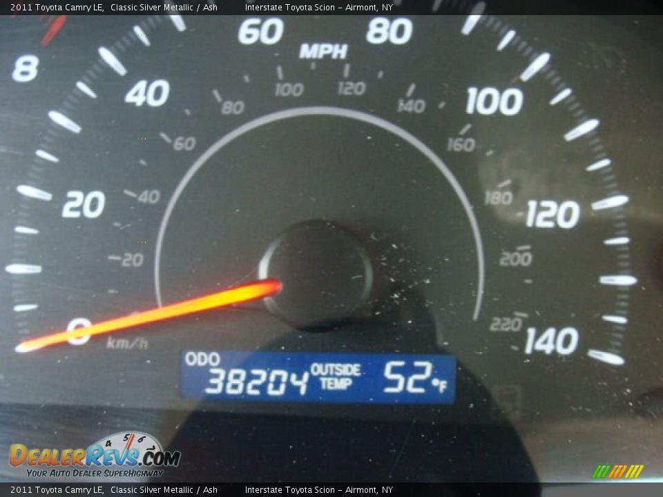 2011 Toyota Camry LE Classic Silver Metallic / Ash Photo #12