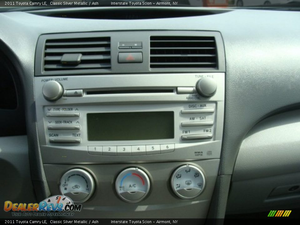 2011 Toyota Camry LE Classic Silver Metallic / Ash Photo #13