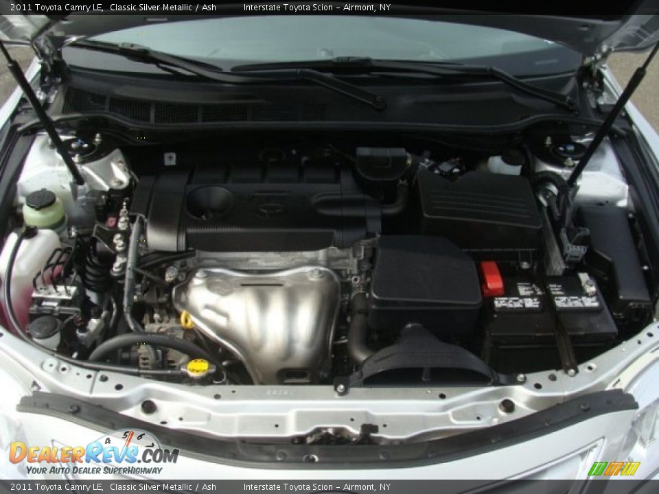 2011 Toyota Camry LE Classic Silver Metallic / Ash Photo #25