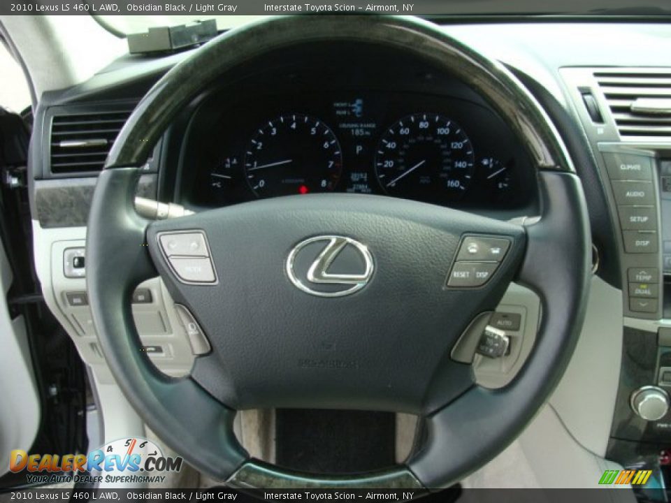 2010 Lexus LS 460 L AWD Steering Wheel Photo #13