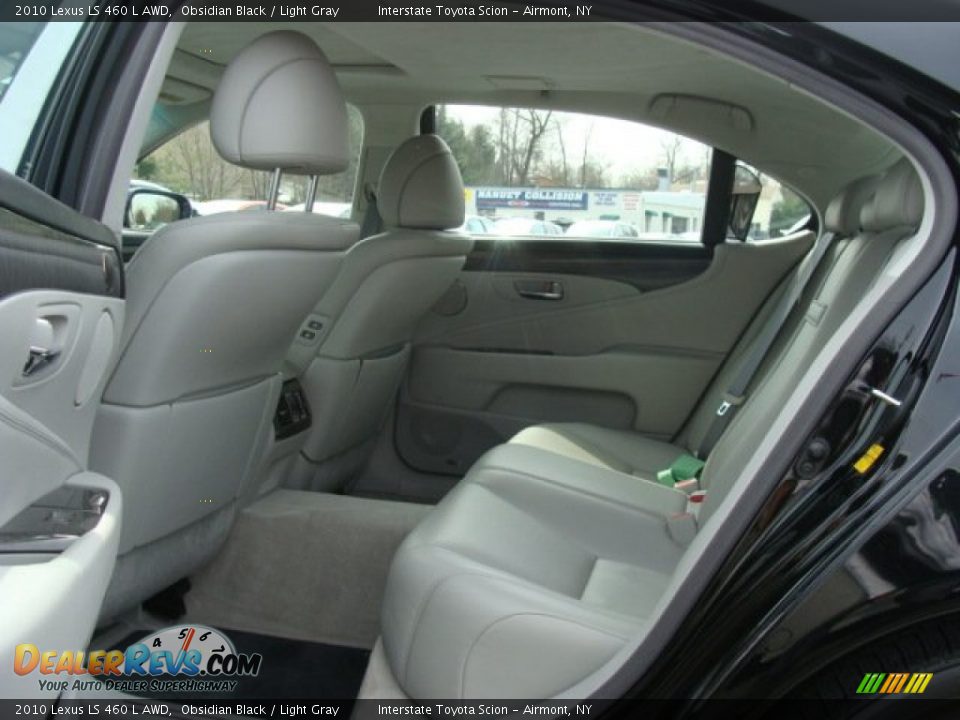 Rear Seat of 2010 Lexus LS 460 L AWD Photo #17