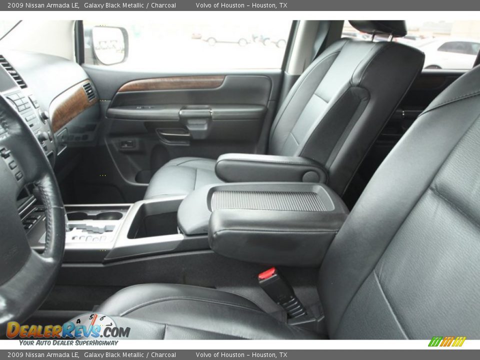 2009 Nissan Armada LE Galaxy Black Metallic / Charcoal Photo #13