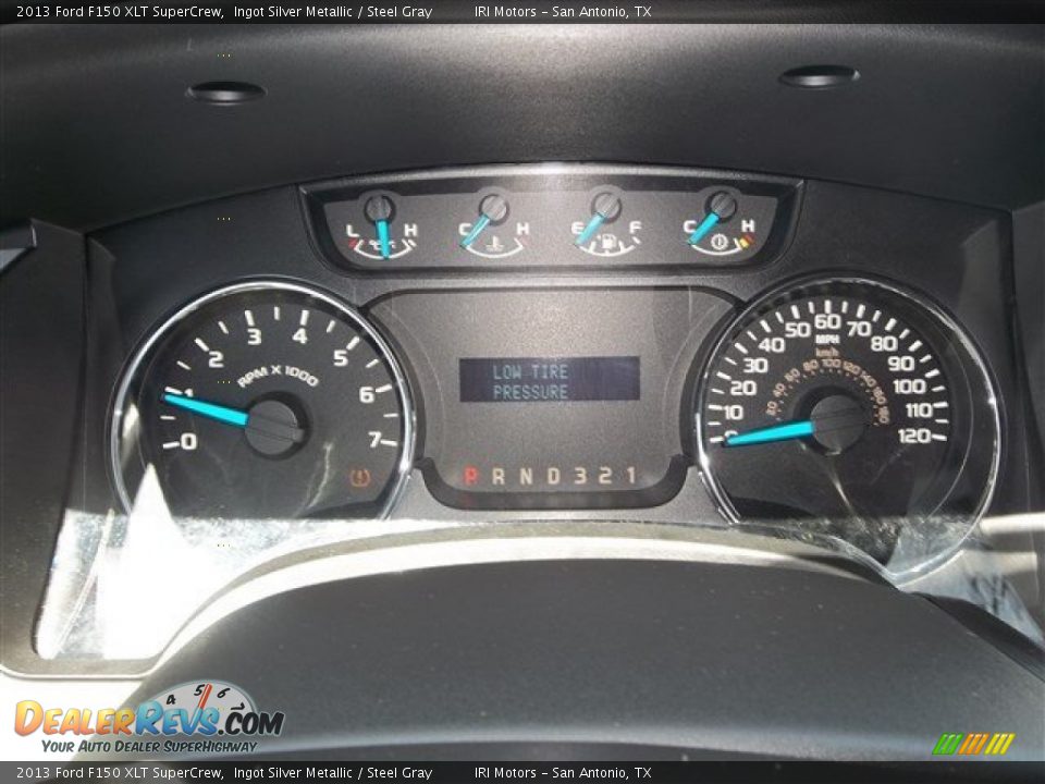 2013 Ford F150 XLT SuperCrew Ingot Silver Metallic / Steel Gray Photo #22