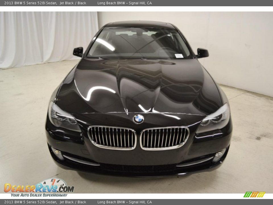 2013 BMW 5 Series 528i Sedan Jet Black / Black Photo #4